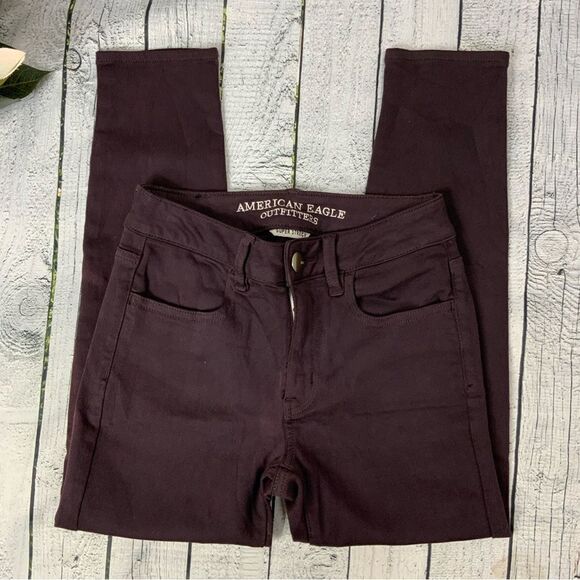 AMERICAN EAGLE Mid Rise Jegging Crop jeans - Picture 1 of 4